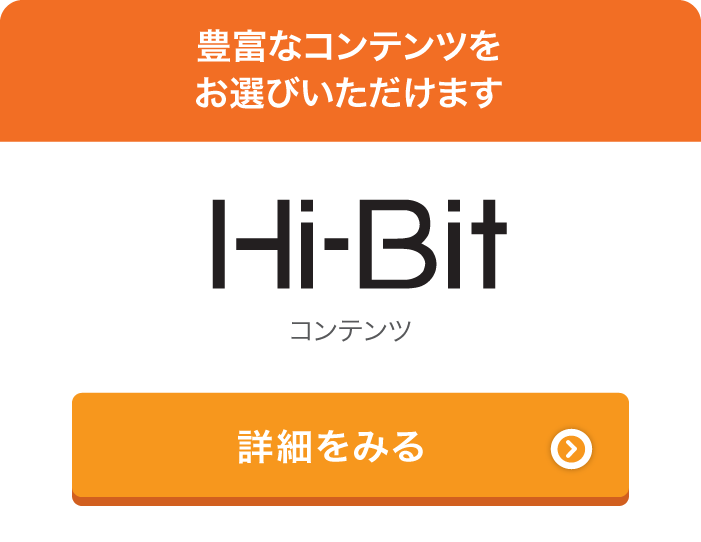 株式会社Hi-Bit(ハイビット)の豊富なコンテンツ